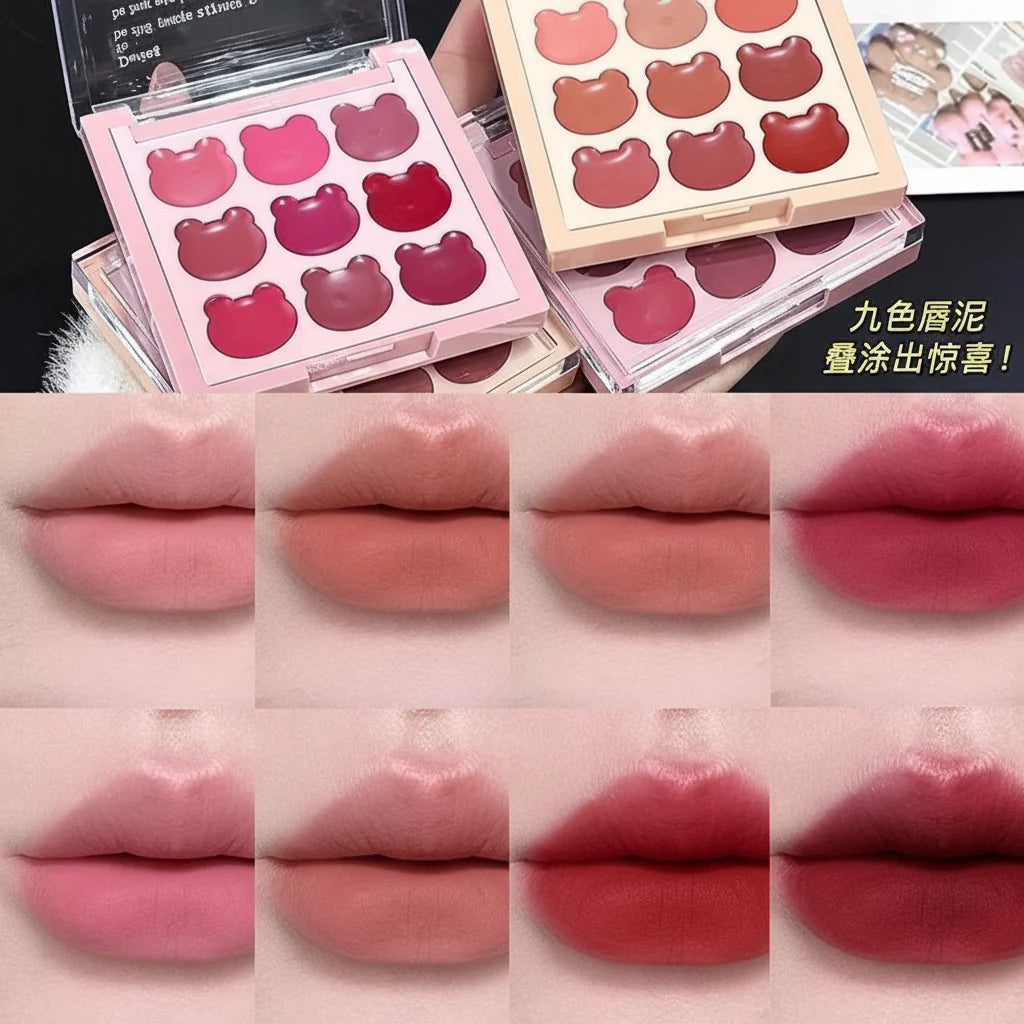 Artskin Nine Colours Lipstick Palette Artskin
