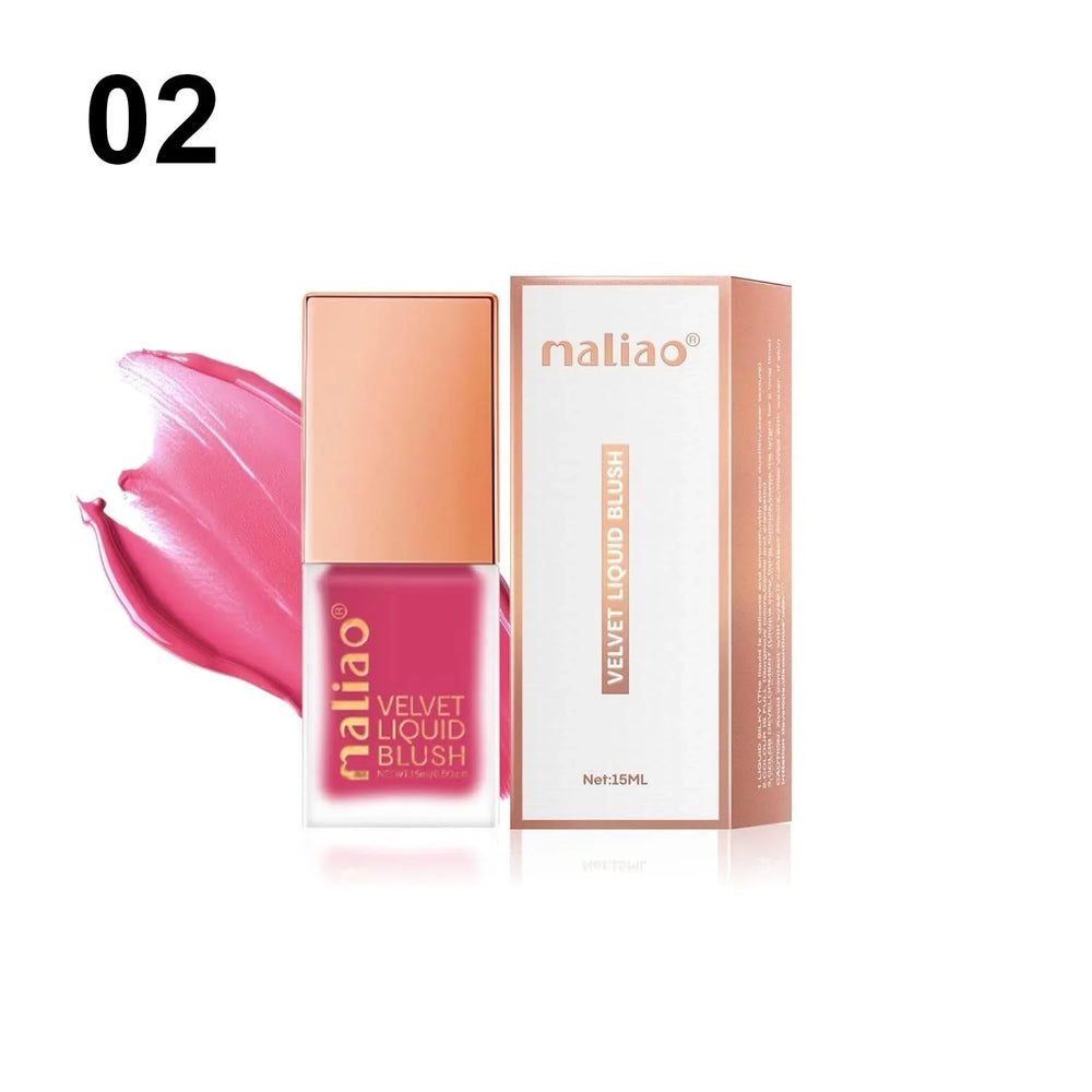 6 Pcs Maliao Velvet Liquid Blush Maliao