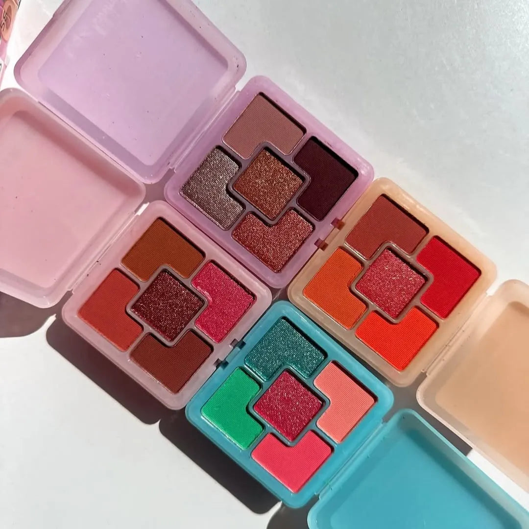 Mocallure 2 in 1 Mini Eyeshadow & Blush Palette Mocallure