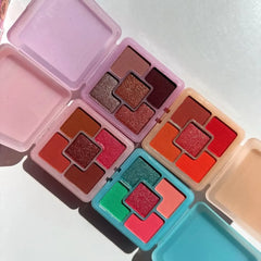 Mocallure 2 in 1 Mini Eyeshadow & Blush Palette Mocallure