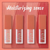 Dragon Ranee Fruit Juice Natural Shiny Liquid Blushes (4 pcs)
