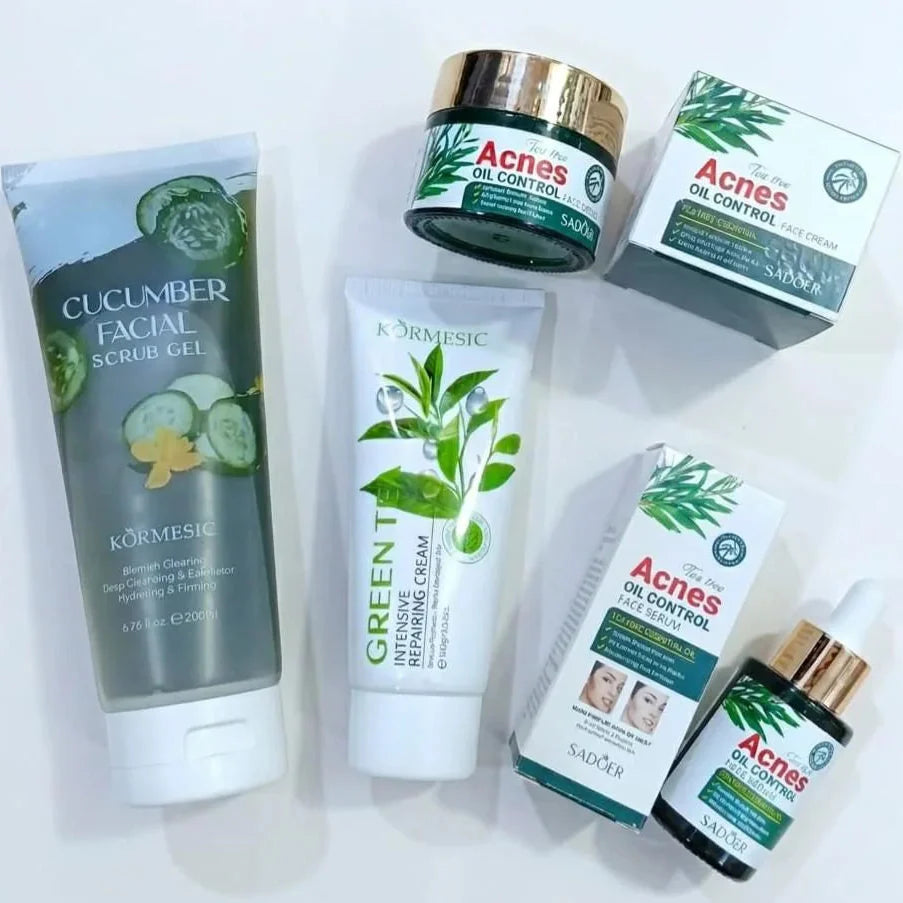 Ultimate Oil Control Skincare Routine – 5 Piece Kit Cosmia.pk