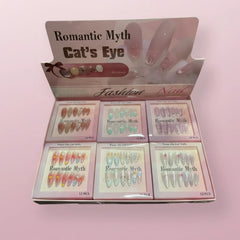 Romantic Myth Cat's Eye Press On Gel Nails Romantic Myth
