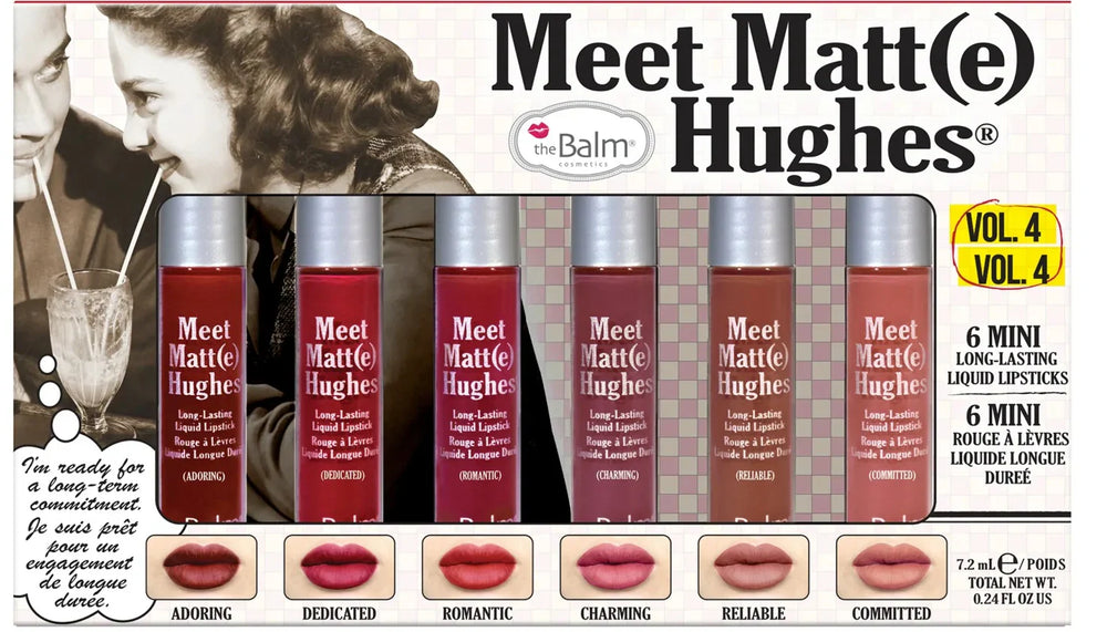 The Balm Meet Matte Hughes Long Lasting Liquid Lip Gloss The Balm