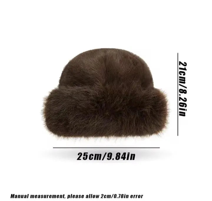 Fluffy Bucket Hat (Random Colour) Cosmia.pk
