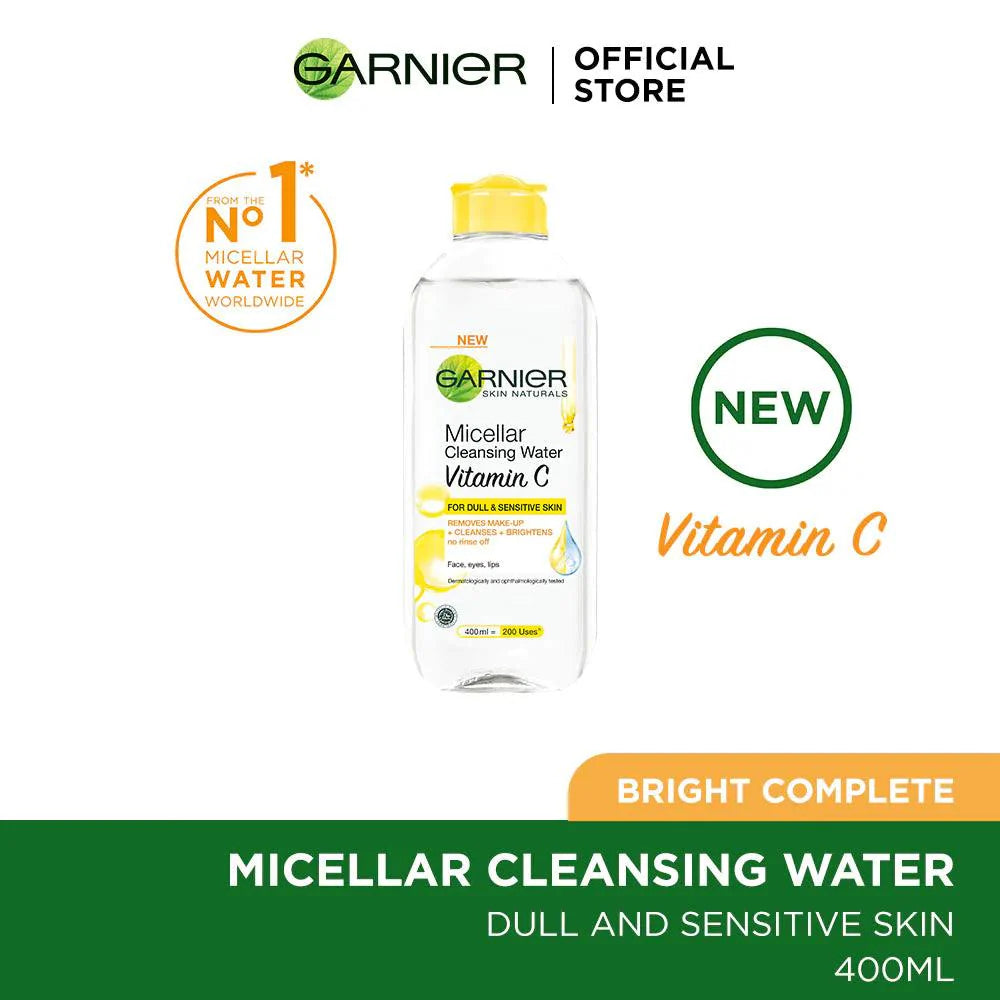 Garnier - Skin Active Vitamin C Micellar Makeup Cleansing Water Garnier