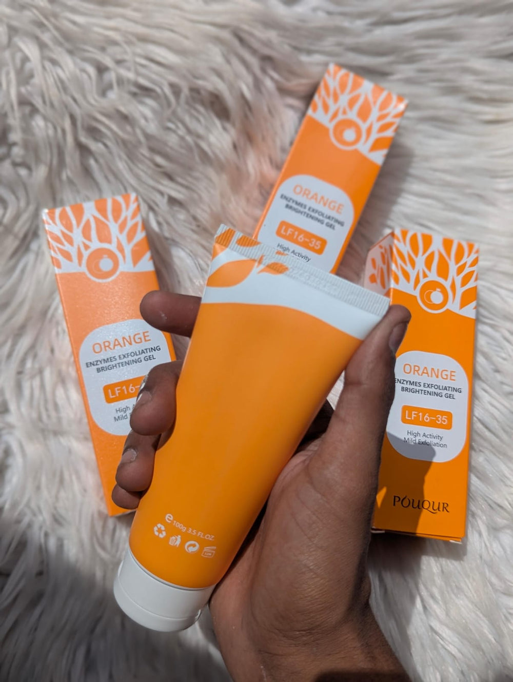 Orange Exfoliating Whitening Gel Cosmia
