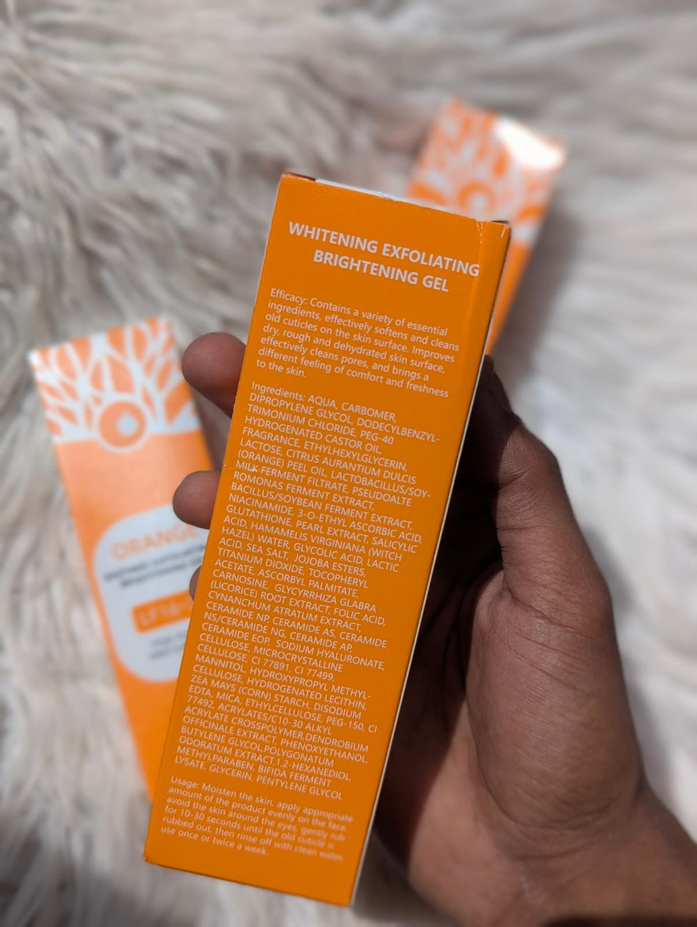 Orange Exfoliating Whitening Gel Cosmia