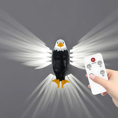 3D Bald Eagle Rechargeable Wall Light Cosmia.pk