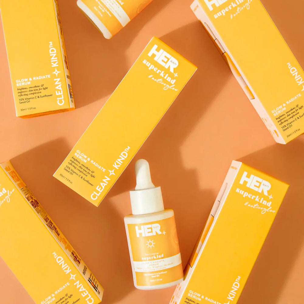 HER Beauty superkind glow and radiate serum 10% Vitamin C 30ml / 1.0 HER Beauty