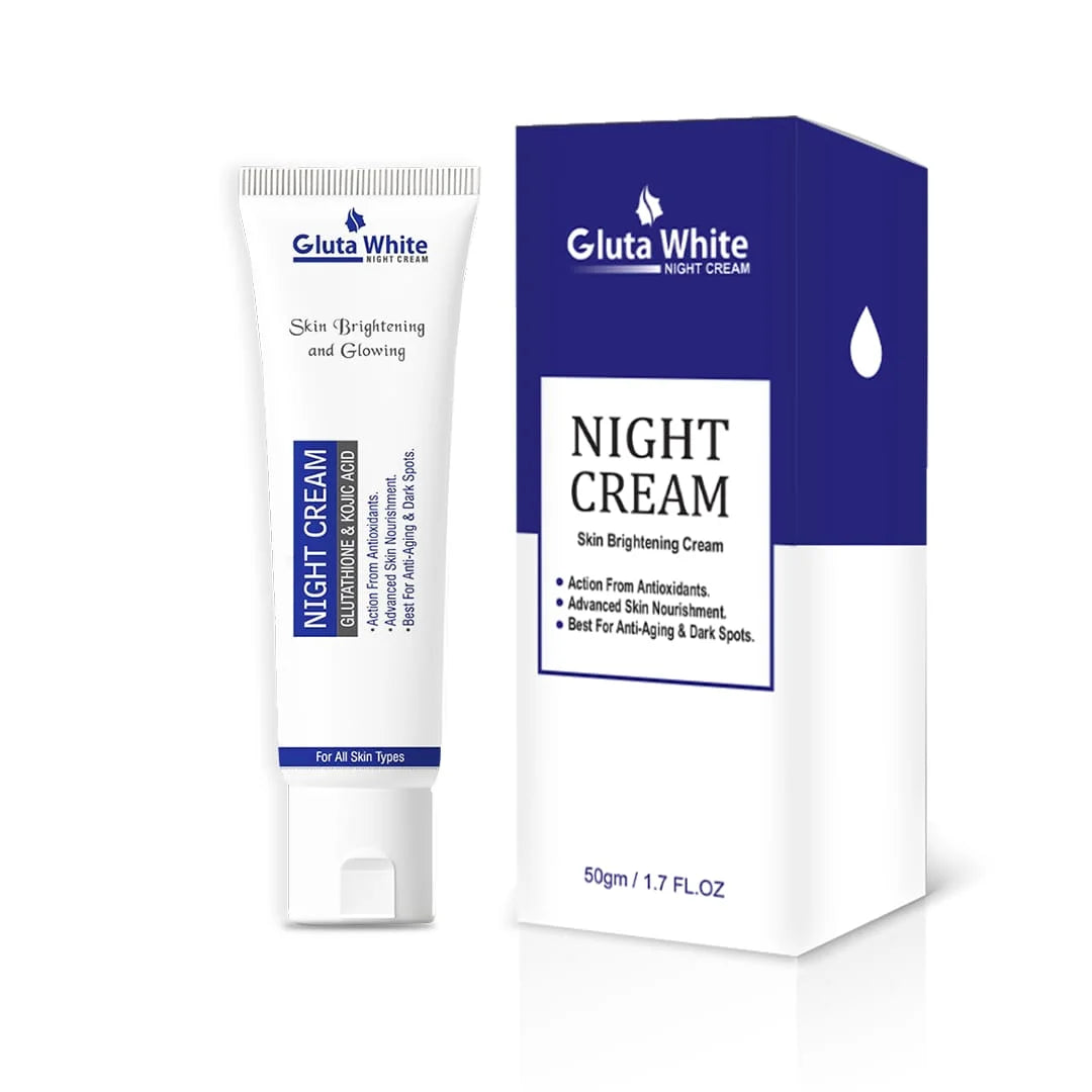 Gluta White Night Cream – 50gm Gluta White