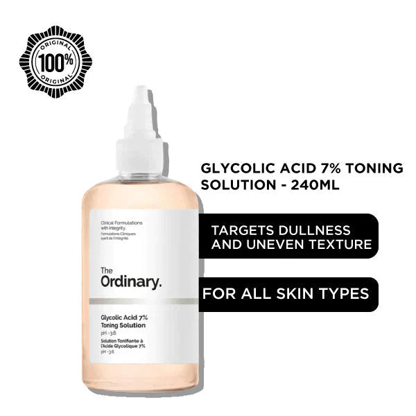 The Ordinary Glycolic Acid 7% Toning Solution - 240ml The Ordinary