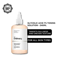 The Ordinary Glycolic Acid 7% Toning Solution - 240ml The Ordinary