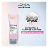 L'Oreal Paris Innovation Glycolic-Bright Glowing Daily Cleanser Foam - 100ml