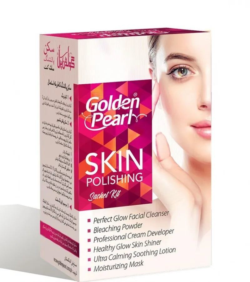 Golden Pearl Skin Polishing Sachet Kit Golden Pearl