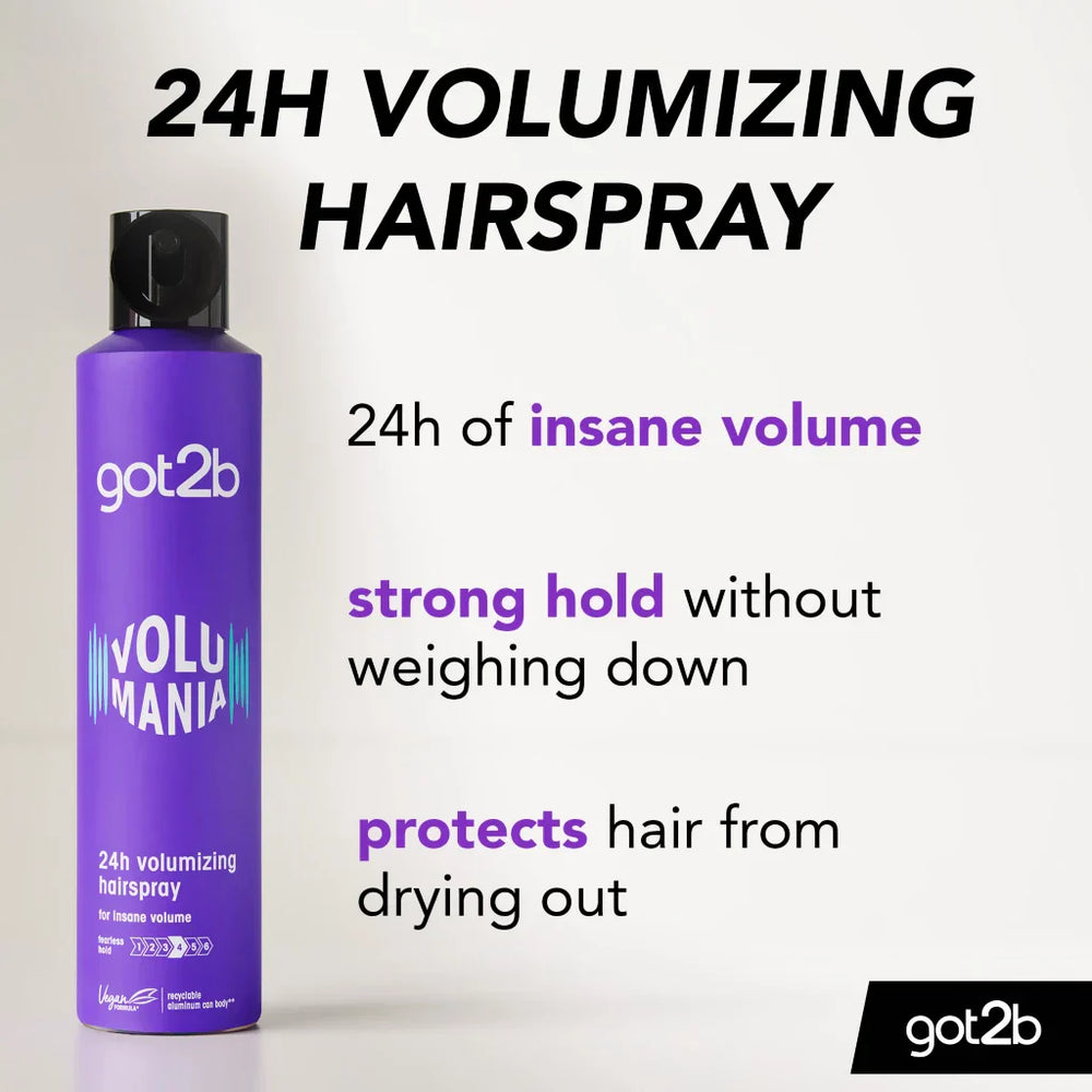 Schwarzkopf Got2b Volumania Hairspray - 300ml Schwarzkopf