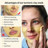 Guanjing Turmeric Brightening Clay Mask – Clear & Radiant