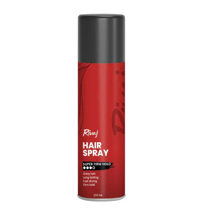 Rivaj UK Super Firm Hold Hair Spray Rivaj