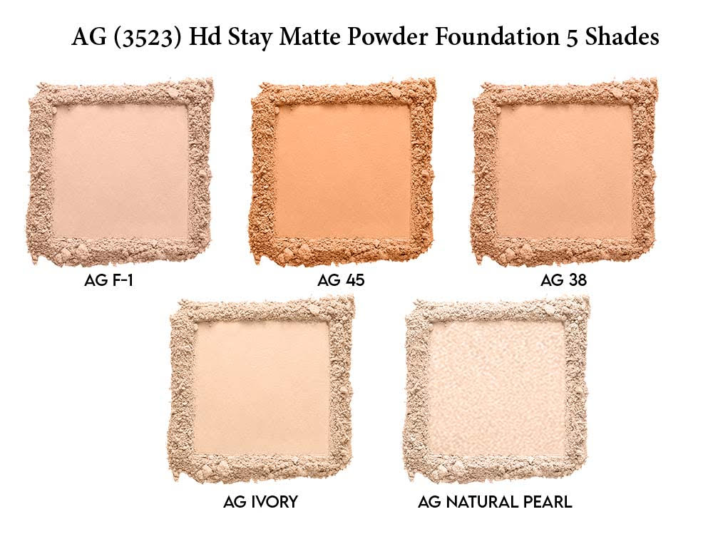 Aqua Color Line Hd Stay Matte Powder Foundation Aqua Color Line