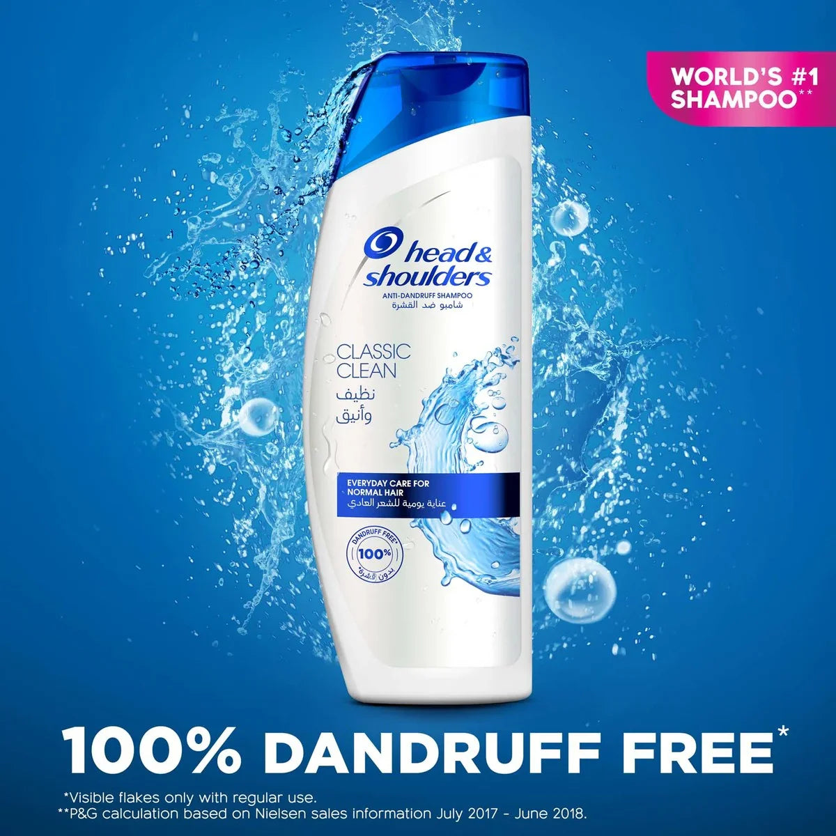 Head & Shoulders Classic Clean Anti-dandruff Shampoo, 360ml Head & Shoulder