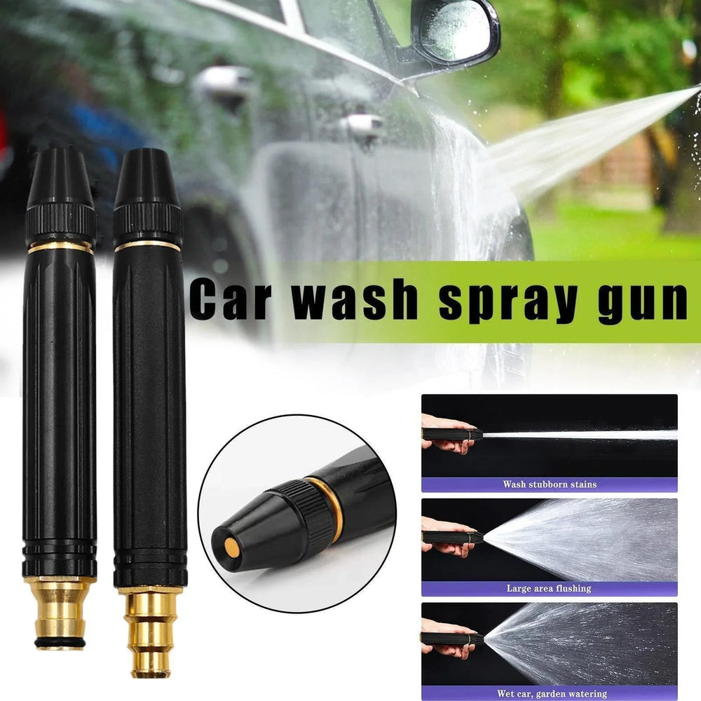 High-pressure Metal Brass Adjustable Nozzle Water Spray Gun Cosmia.pk
