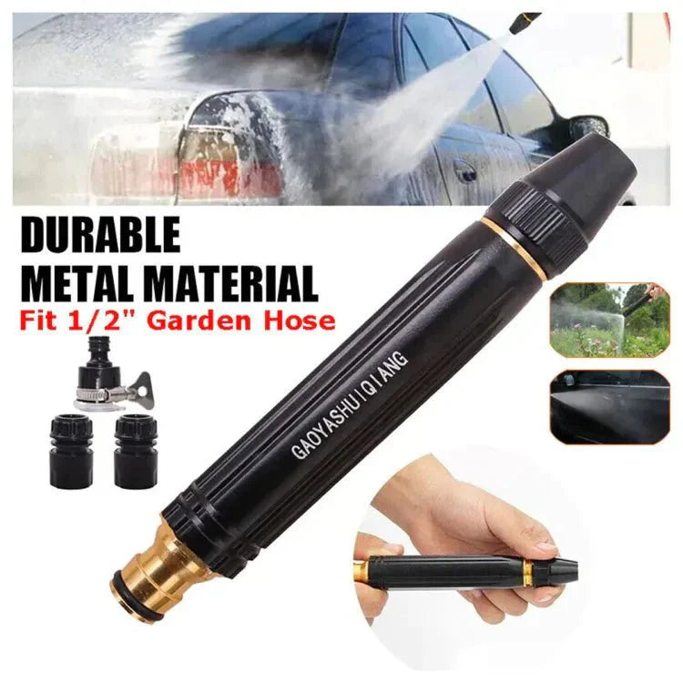 High-pressure Metal Brass Adjustable Nozzle Water Spray Gun Cosmia.pk