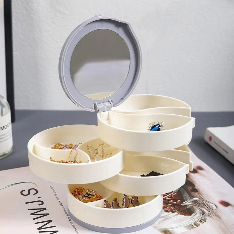 Jewelry Storage Box Multi‑Layer Organizer Cosmia.pk