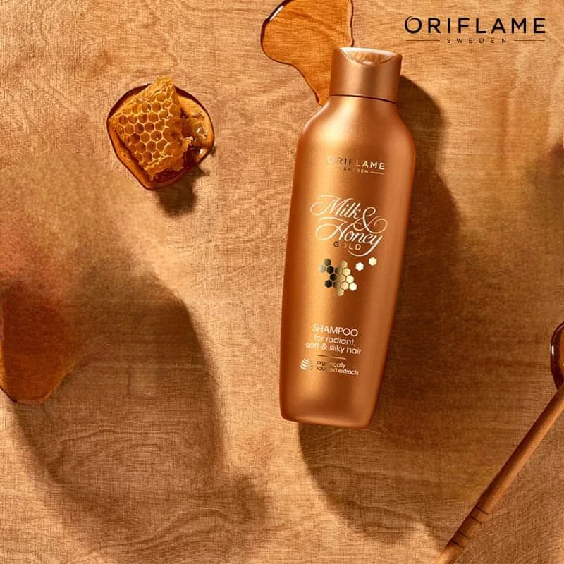 Oriflame Milk & Honey Gold Shampoo for Radiant Soft Silky Hair - 250ml Oriflame