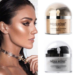 Miss Rose Golden Glitter Loose Powder Highlighter Miss Rose