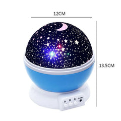 3D Night Light Projector, Color Changing USB Rotating Star Lamp Cosmia.pk