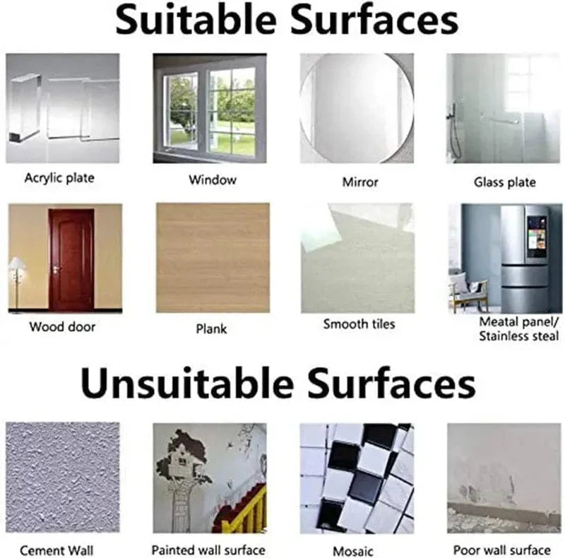 Pair Double Sided Wall Sticker - 10 Pcs Cosmia.pk