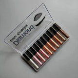 Heng Fang Diamond Glitter Liquid Eyeshadow - 10Pcs