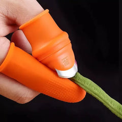 6 pcs Multipurpose Silicone Thumb Knife Finger Protector Vegetable Cosmia.pk