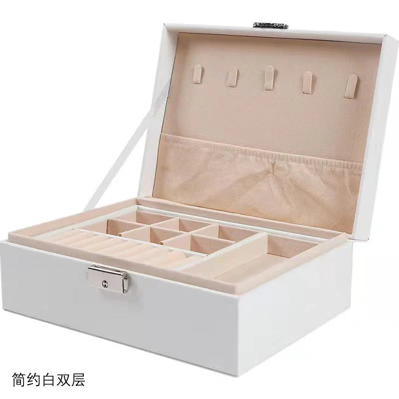 PU Leather Jewellery Box with Lock Cosmia