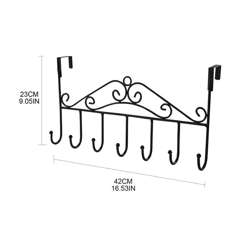 7 Hook Iron Door Hanger Cosmia.pk
