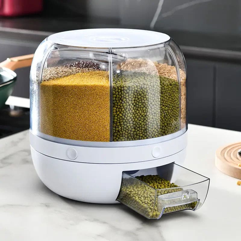 6 Grid Round Cereal Dispenser Cosmia.pk