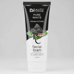 Beauty Color Pure White Pollution D-toxx Facial Foam - 100ml Beauty Color