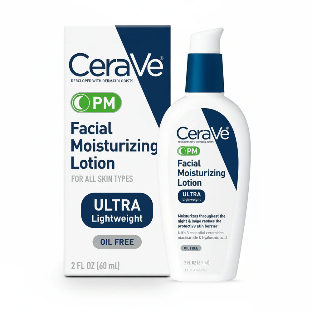 CeraVe Ultra Lightweight Facial Moisturizing Lotion PM - 60ml CeraVe