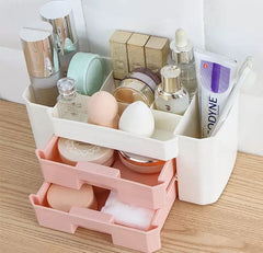 Makeup Organizer Case Acrylic Double Door Cosmia.pk