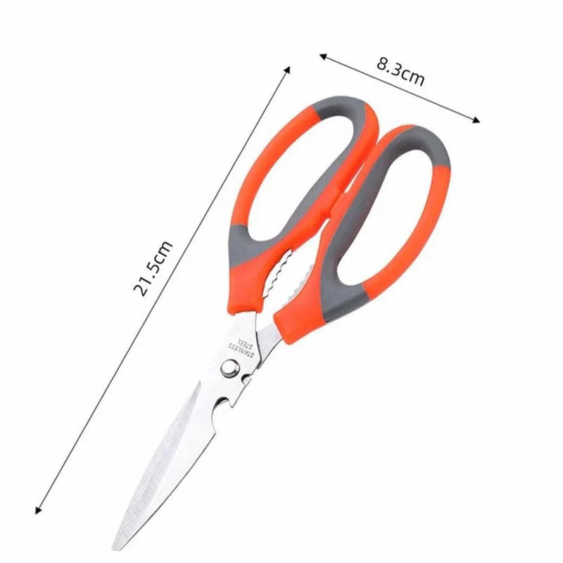 Stainless Steel Meat Vegetable Cutting Scissors Cosmia.pk