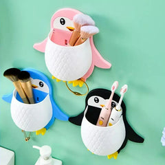 Self Adhesive Wall Mounted Penguin Holder Cosmia.pk