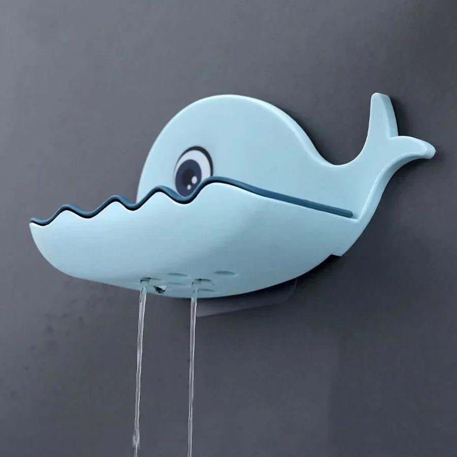 Wall-Mounted Whale Shaped Soap Holder Cosmia.pk