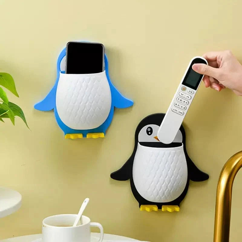 Self Adhesive Wall Mounted Penguin Holder Cosmia.pk