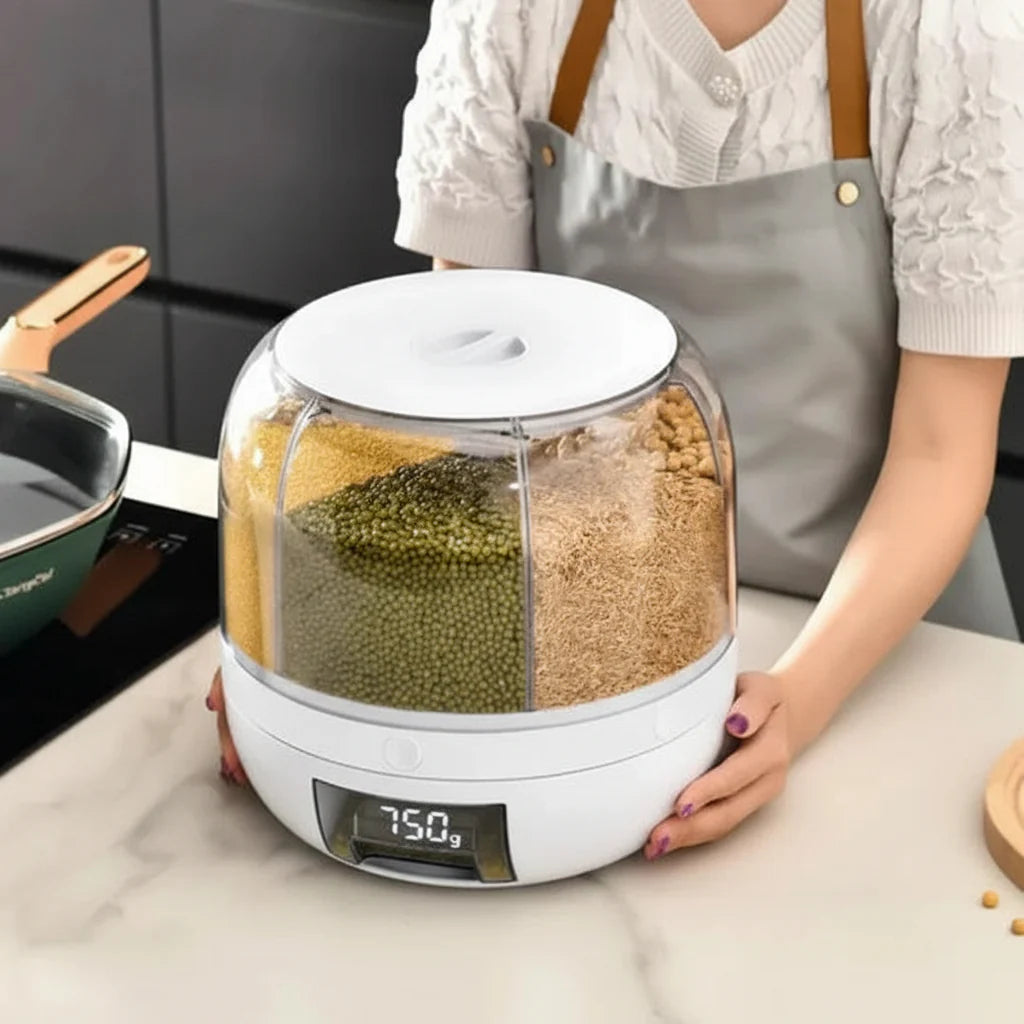 6 Grid Round Cereal Dispenser Cosmia.pk