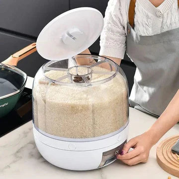 6 Grid Round Cereal Dispenser Cosmia.pk