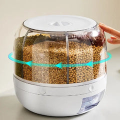 6 Grid Round Cereal Dispenser Cosmia.pk