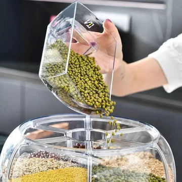 6 Grid Round Cereal Dispenser Cosmia.pk