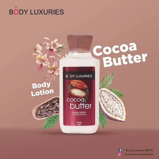 Body Luxuries Cocoa Butter Body Lotion Body Luxuries