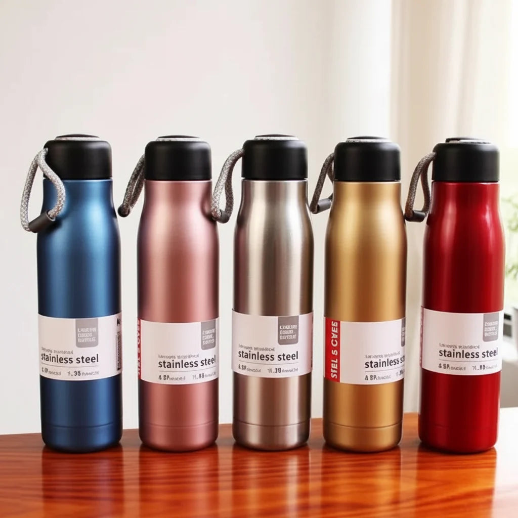 Insulated Stainless Steel Vacuum Flask - 550ml Cosmia.pk