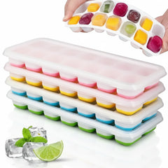 14 Grid Square Shape Ice Maker, Ice Cube Tray - Each Tray Cosmia.pk